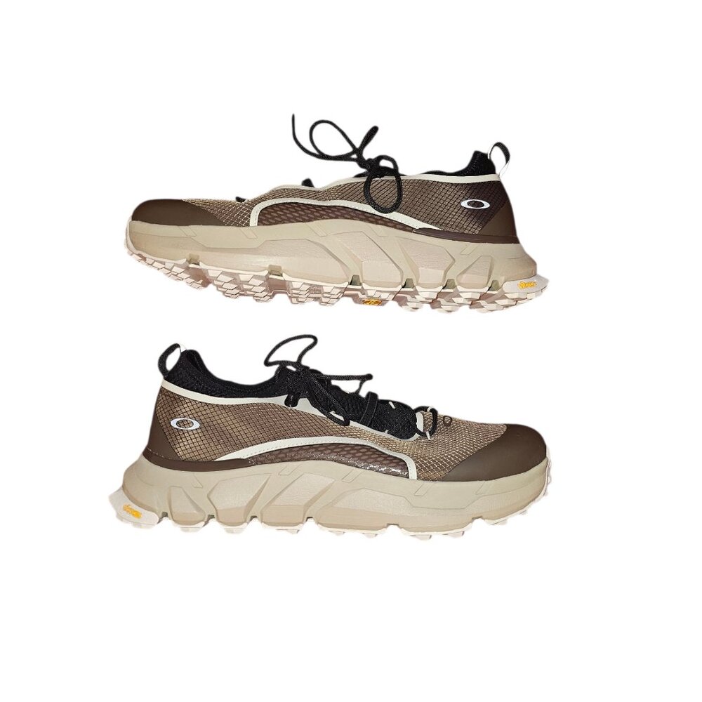 Mens Oakley Light Shield Brown Black Beige Sneakers Shoes Size 11.5 US